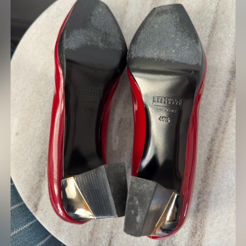 Fratelli Rossetti Block-heel Red shoes - Picture 5 of 11